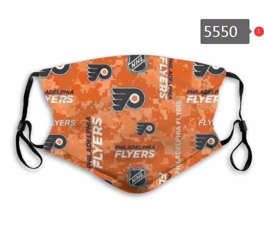 2020 NHL Philadelphia Flyers Dust mask with filter